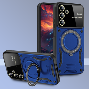 SAMSUNG GALAXY A26 5G Heavy Duty Rugged Shockproof Camera Lens Protector Phone Cover with Kickstand