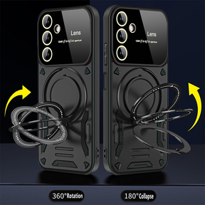 SAMSUNG GALAXY A26 5G Heavy Duty Rugged Shockproof Camera Lens Protector Phone Cover with Kickstand