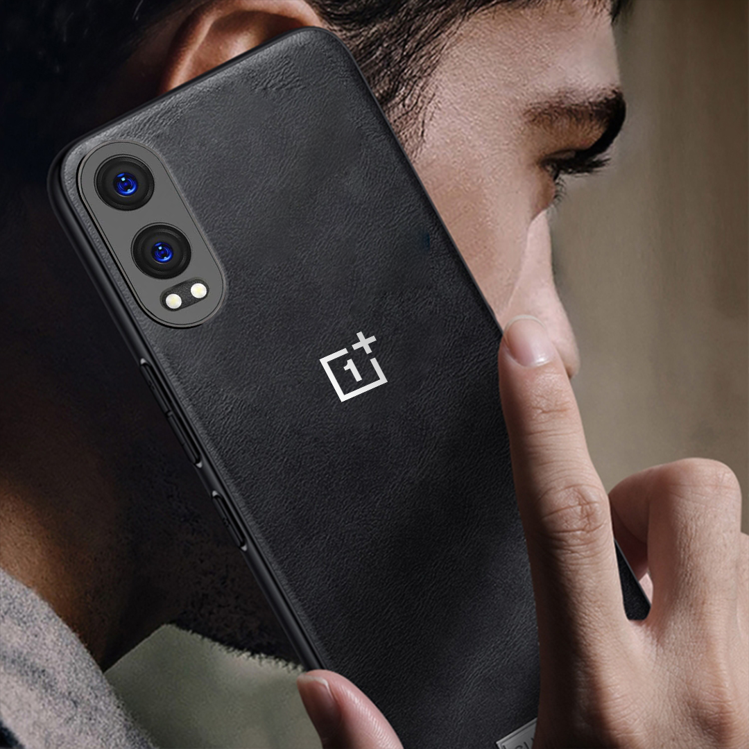 ONEPLUS CE 4 LITE 5G Business Style PU LEATHER PROTECTIVE BACK CASE WITH CAMERA PROTECTION