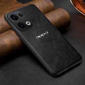 OPPO RENO 13 5G Business Style PU LEATHER PROTECTIVE BACK CASE WITH CAMERA PROTECTION