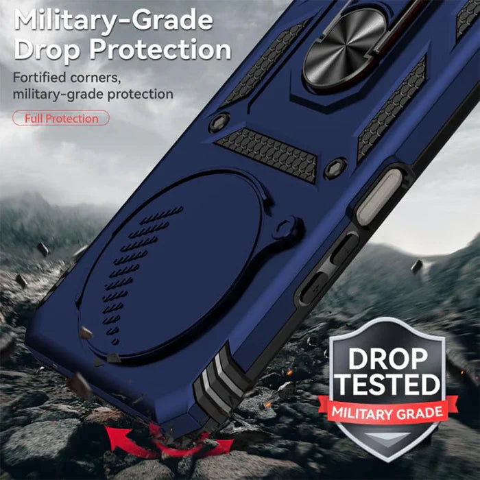 Oppo F29 5G Armor Military-grade Case With Sliding Camera Cover & 360 Kickstand