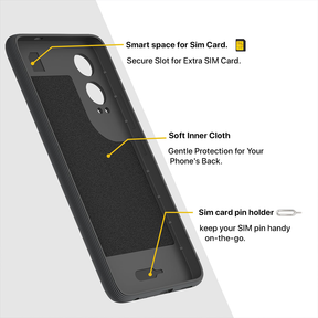 ONEPLUS NORD CE4 LITE 5G 3D Hexa Cube Design Drop Protection | Camera Protection TPU Back Case