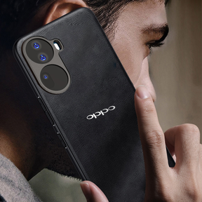OPPO RENO 11 5G Business Style PU LEATHER PROTECTIVE BACK CASE WITH CAMERA PROTECTION