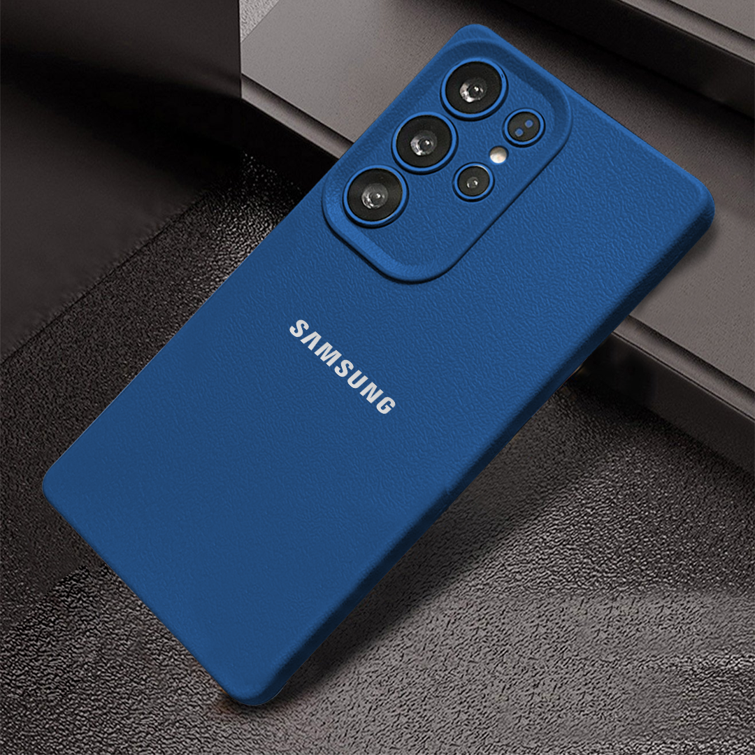 Samsung Galaxy S25 ULTRA 5G Solid Color Leather Texture Matte Phone Back Case
