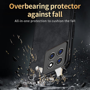 MOTOROLA EDGE 70 5G Business LEATHER BACK CASE WITH CAMERA PROTECTION WITH IMPOSED MOTO LOGO