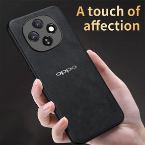 OPPO F31 PRO 5G Business Style PU LEATHER PROTECTIVE BACK CASE WITH CAMERA PROTECTION