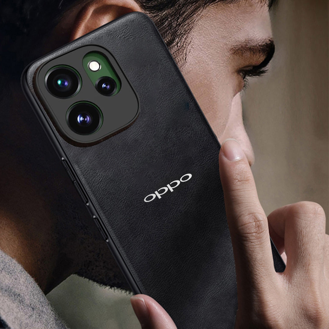 OPPO RENO 15 PRO 5G Business LEATHER BACK CASE WITH CAMERA PROTECTION
