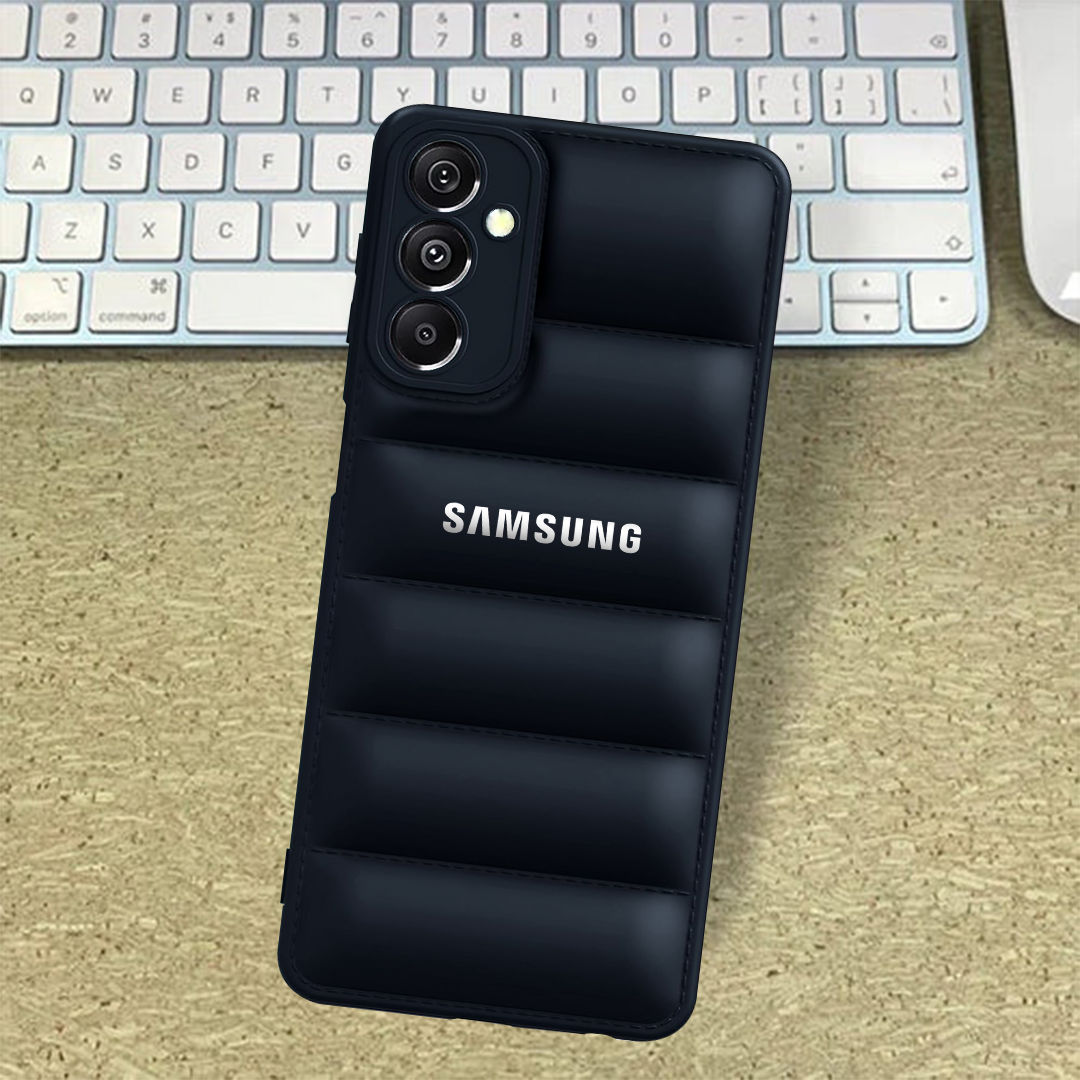 Galaxy F23 5G The Puffer Edition Soft Material Down Jacket Phone Case