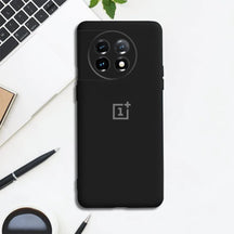 OnePlus 11R 5G Liquid Silicone Velvet-Touch Silk Finish Protective Back Case