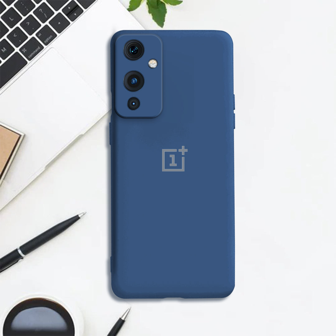 OnePlus 9 Liquid Silicone Velvet-Touch Silk Finish Protective Back Case