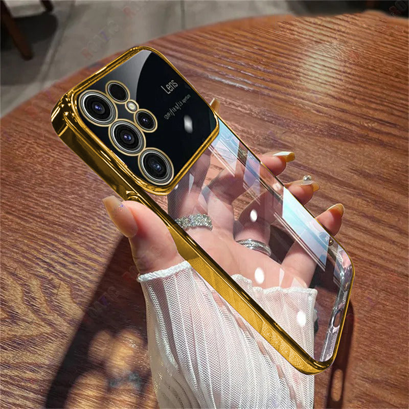 Galaxy S22/S23 Ultra 5G Ultra Thin Camera & Lens Guard Protection Soft Clear Back Case