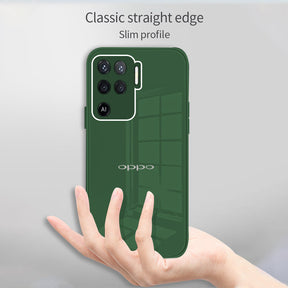 Oppo F19 Pro Ultra-Shine Luxurious Glass Back Case With Camera Protection