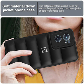 The Puffer Edition Soft Material Down Jacket Phone Case For OnePlus NORD CE 2 5G
