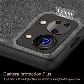 OnePlus Nord 2T 5G VINTAGE PU LEATHER PROTECTIVE BACK CASE