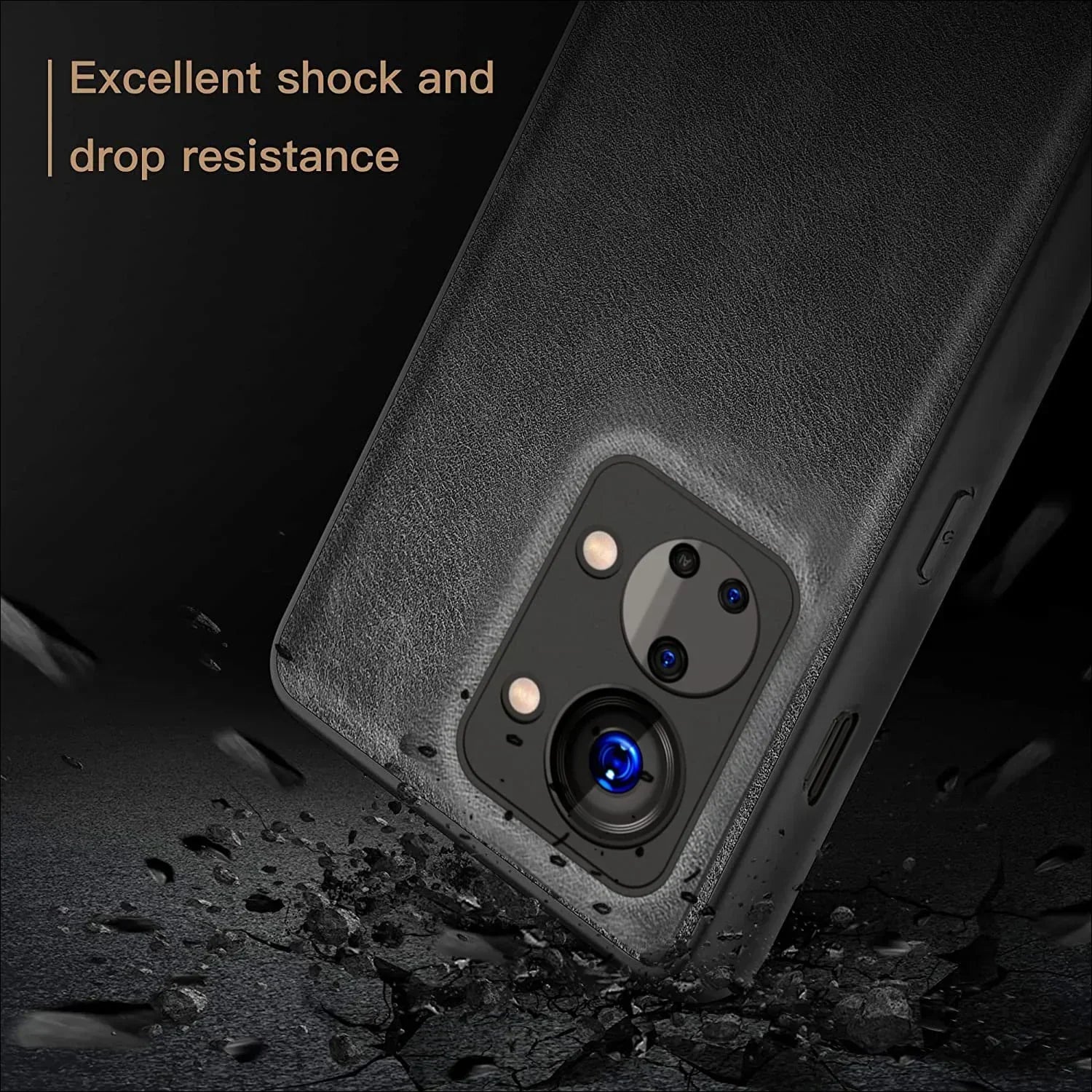 OnePlus Nord 2 5G VINTAGE PU LEATHER PROTECTIVE BACK CASE
