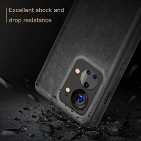 OnePlus Nord 2 5G VINTAGE PU LEATHER PROTECTIVE BACK CASE
