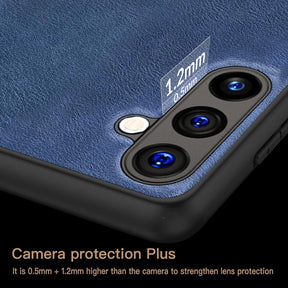 Galaxy A34 5G VINTAGE PU LEATHER PROTECTIVE BACK CASE