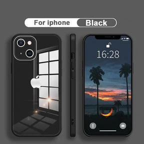 iPhone 13 Series  Ultra-Shine Luxurious Glass Case With Camera Protection