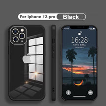 iPhone 13 Pro Ultra-Shine Luxurious Glass Case With Camera Protection