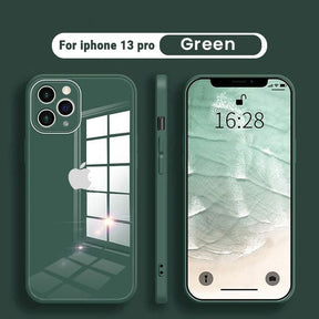 iPhone 13 Pro Ultra-Shine Luxurious Glass Case With Camera Protection