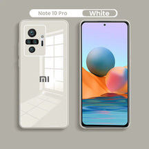 Redmi Note 10 Pro Luxurious Glass Case With Camera Protection Back Cover