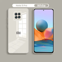 Redmi Note 9 Pro Luxurious Glass Case With Camera Protection Back Cover