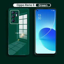 Oppo Reno 6 5G Ultra-Shine Luxurious Glass Case With Camera Protection