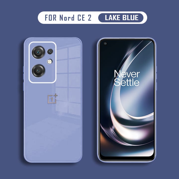 Oneplus Nord CE 2 5G Ultra-Shine Luxurious Glass Back Case With Camera Protection