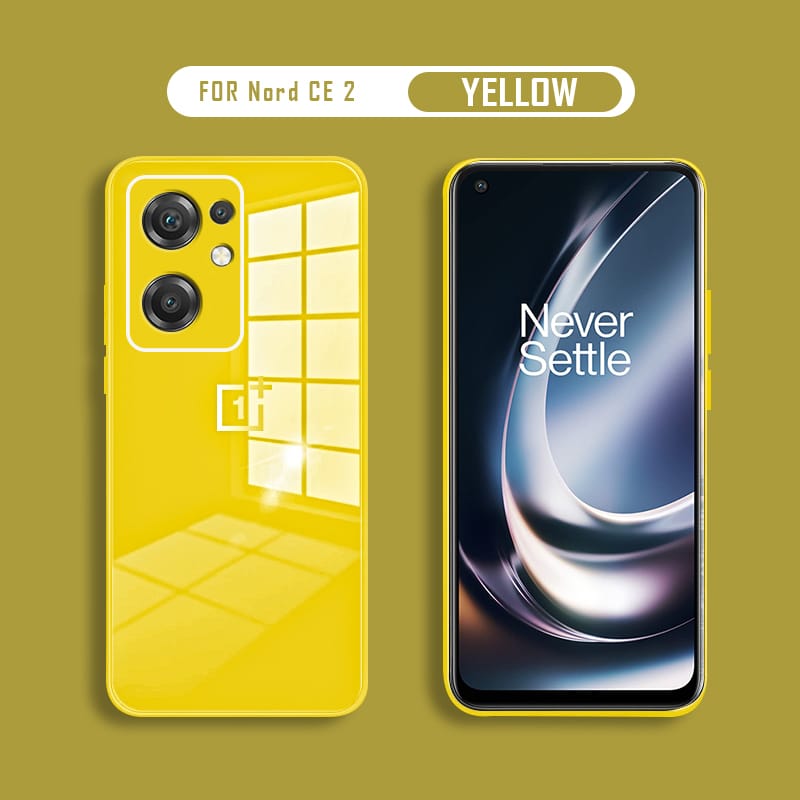 Oneplus Nord CE 2 5G Ultra-Shine Luxurious Glass Back Case With Camera Protection