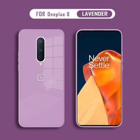 OnePlus 8 Ultra-Shine Luxurious Glass Case With Camera Protection