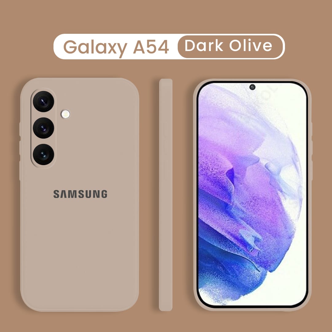 Galaxy A54 5G Liquid Silicone Velvet-Touch Silk Finish Protective Back Case