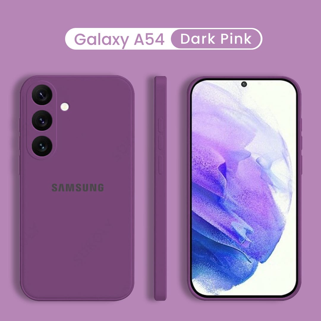 Galaxy A54 5G Liquid Silicone Velvet-Touch Silk Finish Protective Back Case