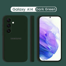 Galaxy A14 5G Liquid Silicone Velvet-Touch Silk Finish Protective Back Case