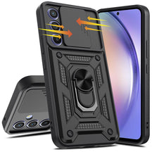 Galaxy A54/A34 5g Armor Military-grade Case With Sliding Camera Cover & 360 Kickstand