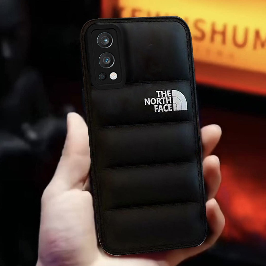 The North Face Puffer Edition Black Bumper Back Case For Nord 2 5g