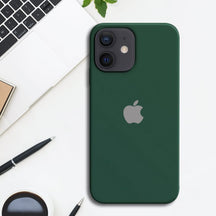 iPhone 12 Liquid Silicone Velvet-Touch Silk Finish Protective Back Case
