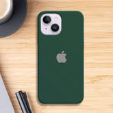 iPhone 13 Liquid Silicone Velvet-Touch Silk Finish Protective Back Case