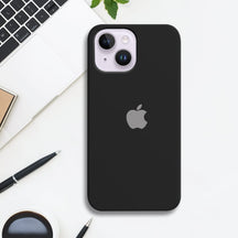 iPhone 13 Liquid Silicone Velvet-Touch Silk Finish Protective Back Case