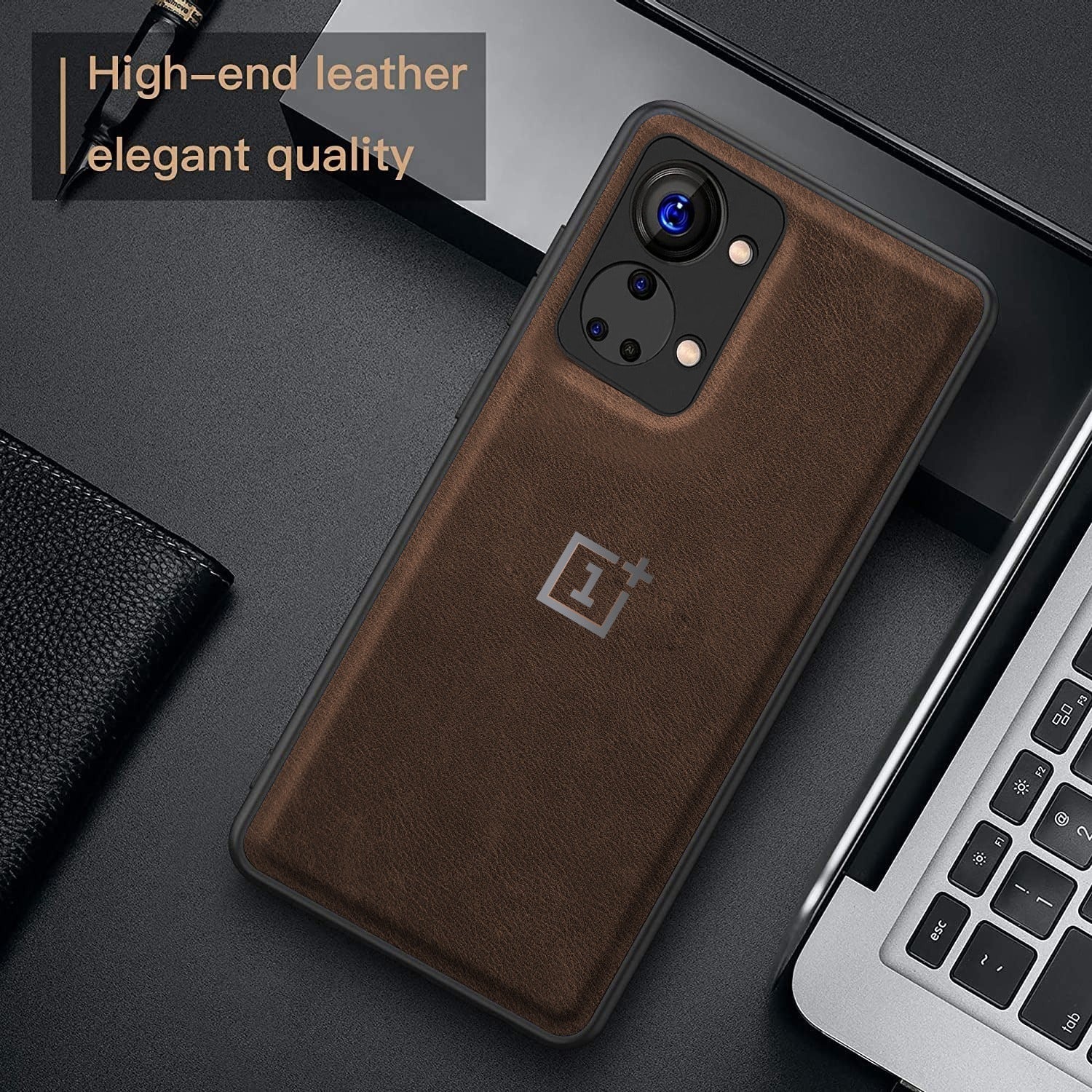 OnePlus Nord 2T 5G VINTAGE PU LEATHER PROTECTIVE BACK CASE