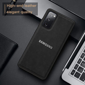 Galaxy S20 FE 5G VINTAGE PU LEATHER PROTECTIVE BACK CASE