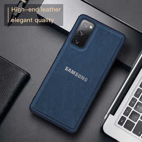 Galaxy S20 FE 5G VINTAGE PU LEATHER PROTECTIVE BACK CASE