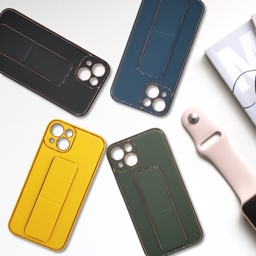 PhoneCases.Co.in-iPhone 13/13 pro/13 pro max Luxe Design PU Leather Back Strap Protective Case/Cover