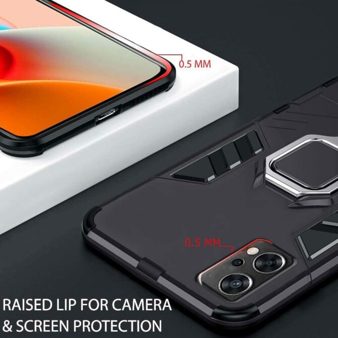 Oneplus Nord CE 2 Lite 5G Armour Iron Man Case With Kickstand