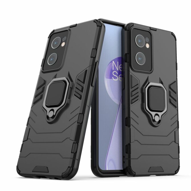 Oneplus Nord CE 2 5G Armour Iron Man Case With Kickstand
