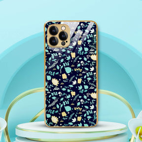 LNG iPhone-12 pro max Premium autumn leaves Shielding back case/cover