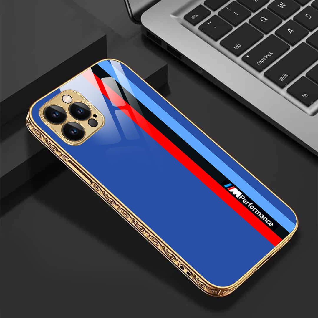 LNG iPhone-12 pro max Classic Spotless Strip Protective Back Case/Cover
