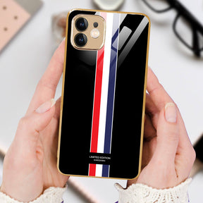 LNG iPhone-11 Flawless Strip Safeguard Glass Case/Cover