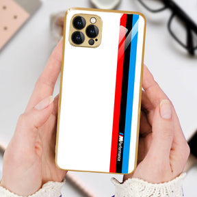 LNG iPhone-12 pro max Classic Spotless Strip Protective Back Case/Cover