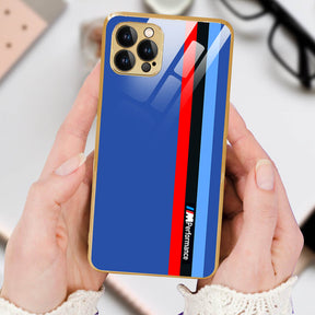LNG iPhone-12 pro max Classic Spotless Strip Protective Back Case/Cover
