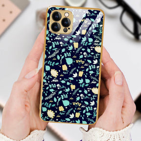 LNG iPhone-12 pro max Premium autumn leaves Shielding back case/cover